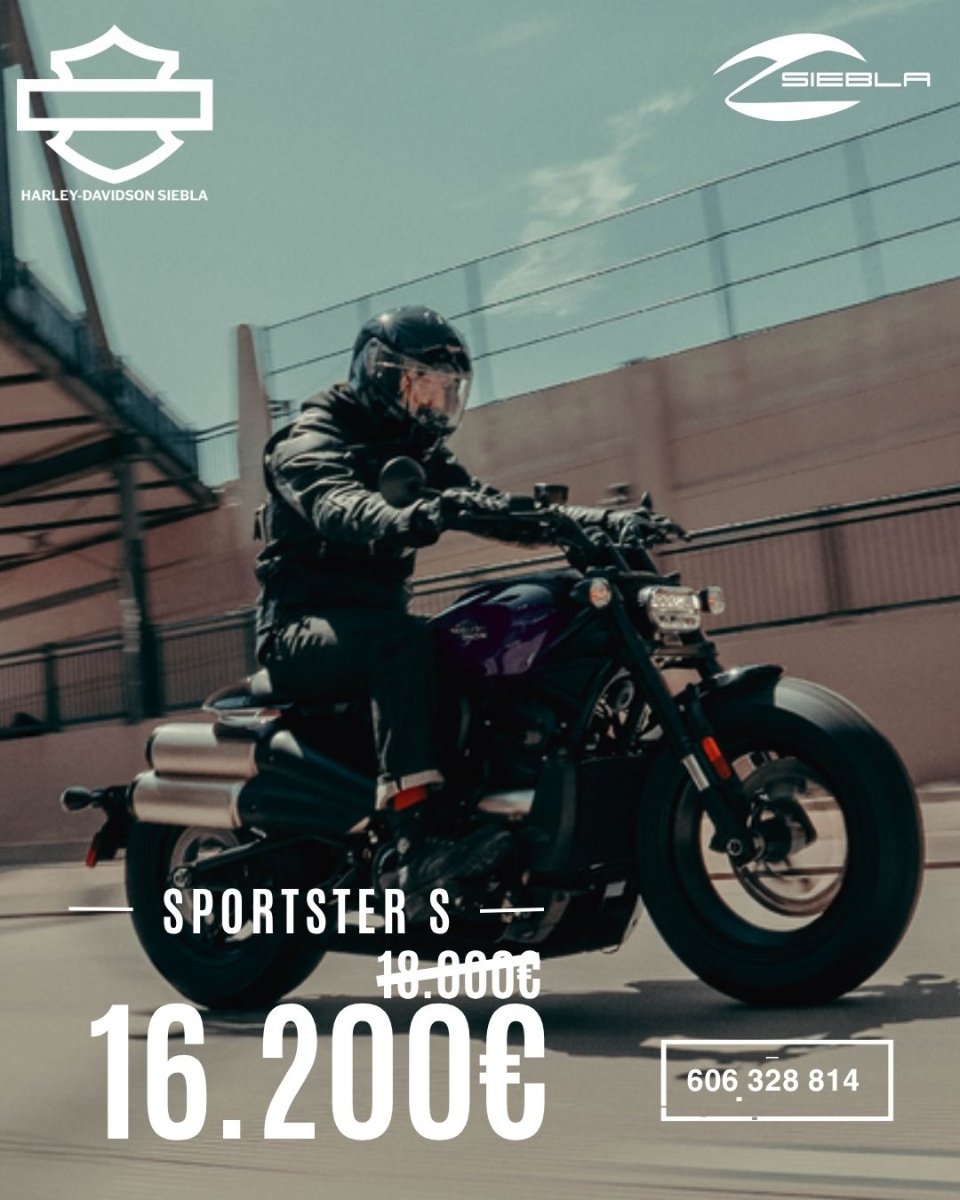 sportster s harley davidson 17.930&euro; en harley davidson siebla